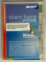 Microsoft Windows XP MEDIA CENTER EDITION 2005  2 Discs Excellent, Produ... - $58.80