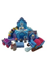 Disney Frozen Elsa&#39;s Ice Palace Little People Musical Light-Up Playset LOT 17 - £47.73 GBP
