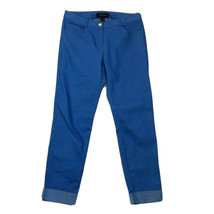 ST. John Black Label Collection Blue MidRise Skinny Leg Cropped Jeans US... - $24.74