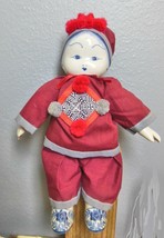 Vintage Oriental Girl Doll China Head &amp; Hands &amp; Feet 12&quot; Chinese Japanese - £41.99 GBP