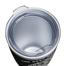 Campfire Memories 20oz Ringneck Tumbler, Double-Wall, Stainless, Black/White - £25.60 GBP