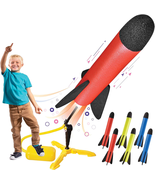 Toy Rocket Launcher for Kids – Shoots up to 100 Feet – 6 Colorful Foam R... - £22.71 GBP