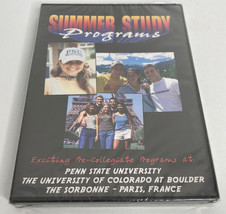 Summer Study Programs DVD Penn State University of Colorado Boulder The Sorbonne - £5.52 GBP