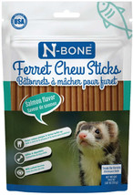 N-Bone Ferret Chew Sticks with Salmon Flavor | All-Natural Soft Treats f... - £3.85 GBP+