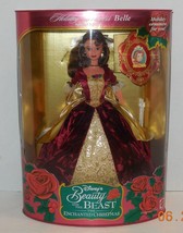 1997 Disney&#39;s Beauty &amp; The Beast Enchanted Christmas Holiday Princess Belle Doll - £27.16 GBP
