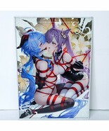 Ganyu Keqing Ribbon Oversized Waifu Card Premium A4 Wall Art Board 11&quot; x... - $34.54 CAD