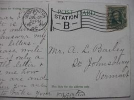 Vintage Post Card of: “Pennsylvania Avenue, from U.S. Treasury, Washington, D.C. - £1,998.38 GBP