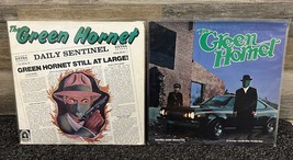 Pair of THE GREEN HORNET LP Albums Original Radio Program 1973 &amp; 1977 - EUC - £19.04 GBP