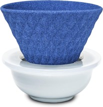 Wablade ekubo Ceramic Reusable Coffee Filter, Blue, Paperless Pour Over ... - $922.49 MXN