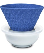 Wablade ekubo Ceramic Reusable Coffee Filter, Blue, Paperless Pour Over ... - $914.97 MXN