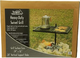 Heavy Duty Swivel Grill For Outdoor Bbq Over Open Fire From Texsport. - $54.98