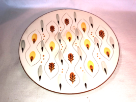 Two Amberglo Stangl Pottery Dinner Plates USA - £20.03 GBP