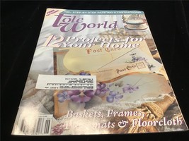 Tole World Magazine June 2000 12 Projects for Your Home, Baskets, Frames - £7.99 GBP