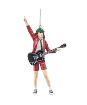 Kurt Adler Officially Licensed AC/DC Angus Young Resin Christmas Ornament AC2201 - £15.92 GBP