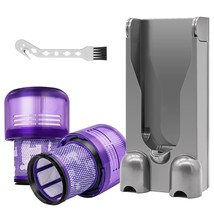 Docking Station & 2 Pack Vacuum Filters Compatible With Dyson V11 Cordless Vacuu - £43.24 GBP