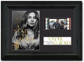 A Star Is Born 35 mm Framed Film Cell Display Signed Bradley Cooper Lady Gaga 2 - £15.66 GBP