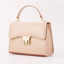The Ege Beige Leather Handbag image 3