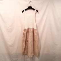 Jumper Dress Size 10 Umbrella Brand NWT Beige Check Design Midi Length K... - $19.80