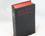 Saint Joseph Continuous Sunday Missal 1957 Hardcover Catholic Christianity - $25.47
