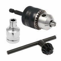 Chuck Conversion Kit 1/16&quot; to 3/8&quot; Drill Convert 1/4&quot; Quick Change Hex S... - £21.68 GBP