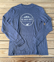 The great north NWOT Men’s long sleeve logo t Shirt Size M grey A10 - $18.22