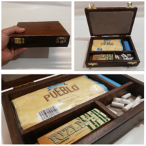 Tobacco holder wooden case card holder filters cigarette lighter tobacco... - $50.62+