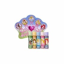 Lip Smacker Disney Princess Lip Balm Crown Tin Pack Variety 5 Pack - £19.37 GBP