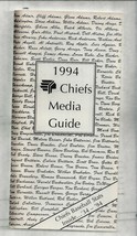 BASEBALL: 1994 SYRACUSE CHIEFS   Baseball  Media GUIDE  EX+++ - $8.64