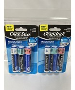 (2) Chapstick 2in1 Moisturizer Variety 3pk SPF15 Black Cherry Mint Origi... - €4,67 EUR
