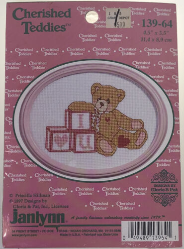 Janlynn Cherished Teddies Stitch kit 64 - $7.80