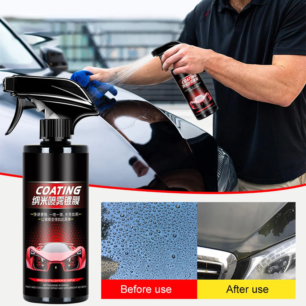 Car Repairing Nano Spray - 500ML Detailing Repair Coating Agent for Auto - £22.33 GBP