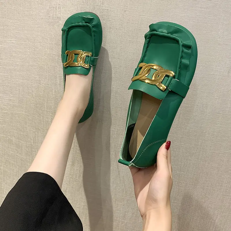 Ruffles Flat Shoes 2024 New Spring Autumn Women Casual Shoes Girl Sweet Square T - $69.53