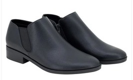 Kensie Womens Boots Black Chelsea Ankle Padded Footbed Side Zipper Light... - $52.99