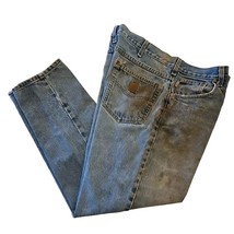 Carhartt Jeans Mens 38 x 30 Grunge Blue Relaxed Fit B17 STW Stonewash Denim - £19.26 GBP