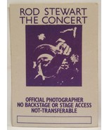 ROD STEWART - THE CONCERT OLYMPIA - VINTAGE ORIGINAL REAL 1970&#39;s BACKSTA... - $27.40 CAD