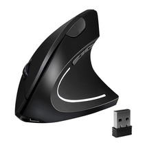 Ergonomic Mouse Wireless,Rechargeable Vertical Mouse with USB Receiver,6 Buttons - £18.54 GBP