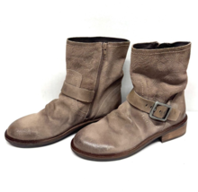 MIZ MOOZ   NUBUCK LEATHER  BOOTS  SIDE ZIPPER  TAUPE  37EU / 7US NEW # Z-27 - $1,103.38 MXN MIZ MOOZ   NUBUCK LEATHER  BOOTS  SIDE ZIPPER  TAUPE  37EU / 7US NEW # Z-27 - $1,103.38 MXN