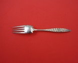 Oval Twist by Whiting Sterling Silver Cold Meat Fork straight tines 9 1/4&quot; - $226.71