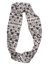 Lava Thin Native Loop Scarf Color White - £9.58 GBP