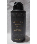 Bath &amp; Body Works Men&#39;s Collection Body Spray 3.7 oz VANILLA NOIR - $24.99