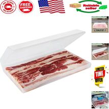 Bacon Freshness Storage Container - Rectangular, BPA-Free &amp; Easy Snap Cl... - $33.20 CAD