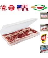 Bacon Freshness Storage Container - Rectangular, BPA-Free &amp; Easy Snap Cl... - $438.26 MXN