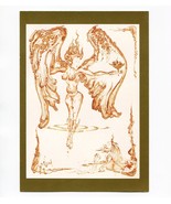 Psychedelic Solution New York 1994 Postcard Axel Plasmic Angel Art Exhib... - £15.56 GBP