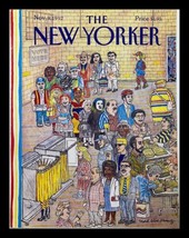 COVER ONLY The New Yorker November 9 1992 Elections by Mark Allan Stamaty - £9.67 GBP