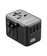 Verbatim 32123 VERBATIM 45W TRAVEL ADAPTER GAN UNIVERSAL ADAPTER USB-C U... - $87.99