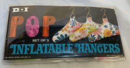 Vintage 60s 70s MOD Pop Inflatable Vinyl Blow Up Hangers Flower Power (S... - $17.96