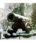 1995 Tsar Cannon Moscow Kremlin Post Soviet Russia Photo Print Card Vint... - $40.83 CAD