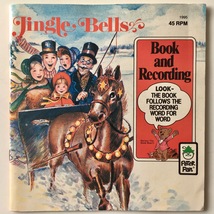 Jingle Bells 7&#39; Vinyl Record / Book,  Peter Pan Records, 1995 - £21.19 GBP