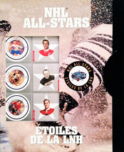 Canada Post 2001 NHL Alumni All-Star Stamp Set - £23.49 GBP