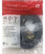 GE Universal Oven Power Cord 3 Wire Range Stove 4ft 50amp 125/250V WX09X... - $141.66 MXN